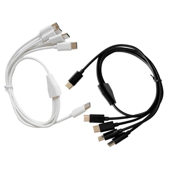 Шнур питания Y1UB Type-C, кабель для зарядки 1-4 Универсальный для телефонов, планшетов, планшетов